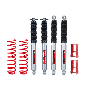 For Jeep Cherokee XJ  Nitrogen Gas Charged  Shock Absorber  Coil Spring 2 Inch Suspension Lift Kit