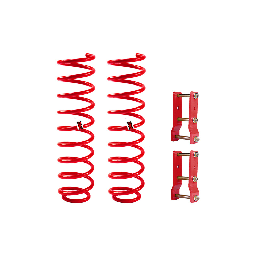 For Jeep Cherokee XJ  Nitrogen Gas Charged  Shock Absorber  Coil Spring 2 Inch Suspension Lift Kit