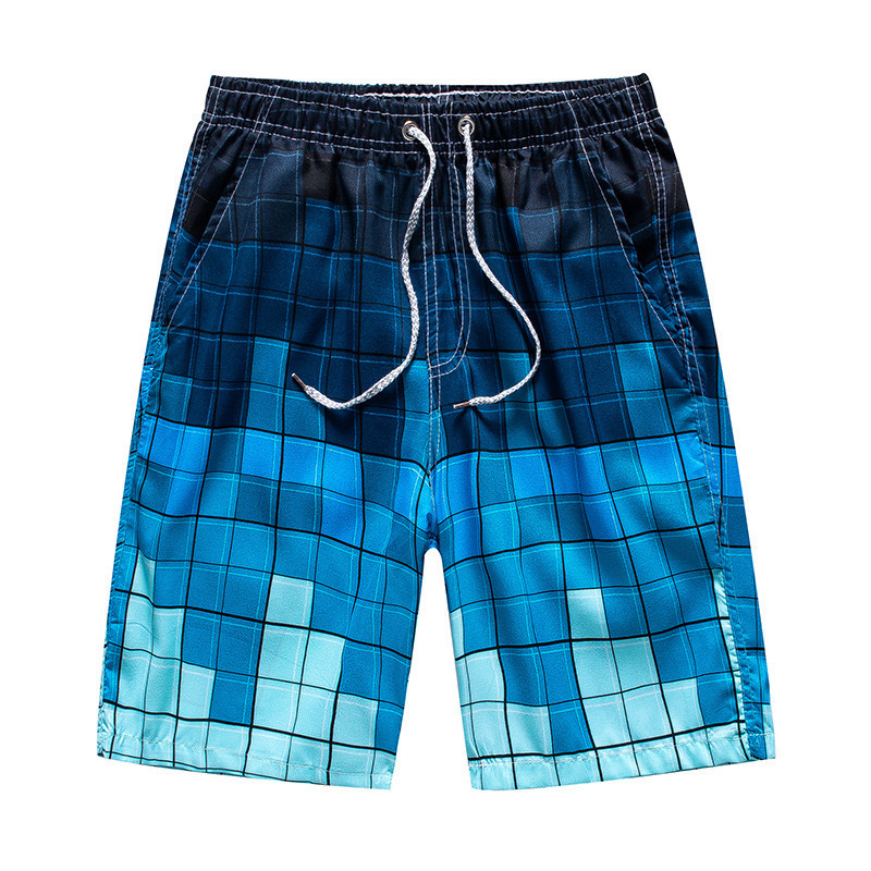 Drawstring Waist Design Beach Volleyball Swimwear Quick Dry Light Weight Board Shorts with Pockets