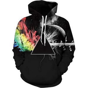 high quality oversized hoodies custom print different color  graphics logo 3d hoodies for men