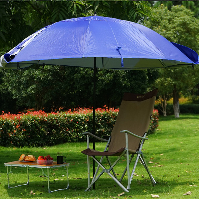 Outdoor sunshade fishing umbrella beach camping umbrella chair pergola windproof umbrella