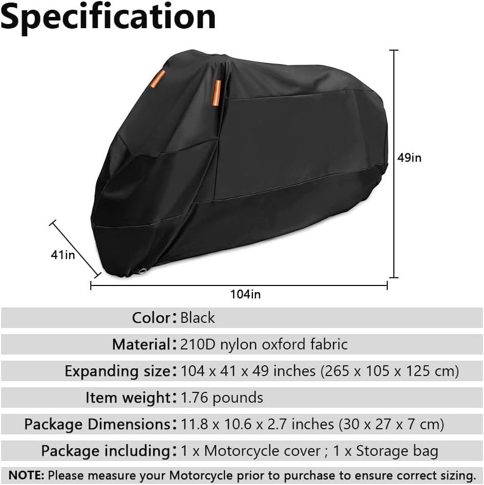 Factory Customized 420D Oxford Cloth Bicycle Cover Waterproof and Mountain Bike Protective Dust Cover with Bag Packing