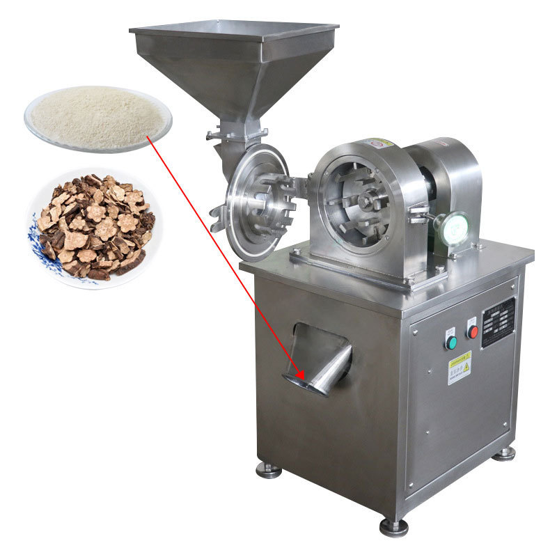 Grinding Mill Machine Moringa Leaf Powder Making Machine  Grain Dried vegetable and fruit granules crushing machine