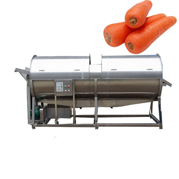 Li-Gong Drum Type Turmeric Washer Machine/dried Raisin Cleaning Machine/chinese Yam Taro Potato Washing Machine