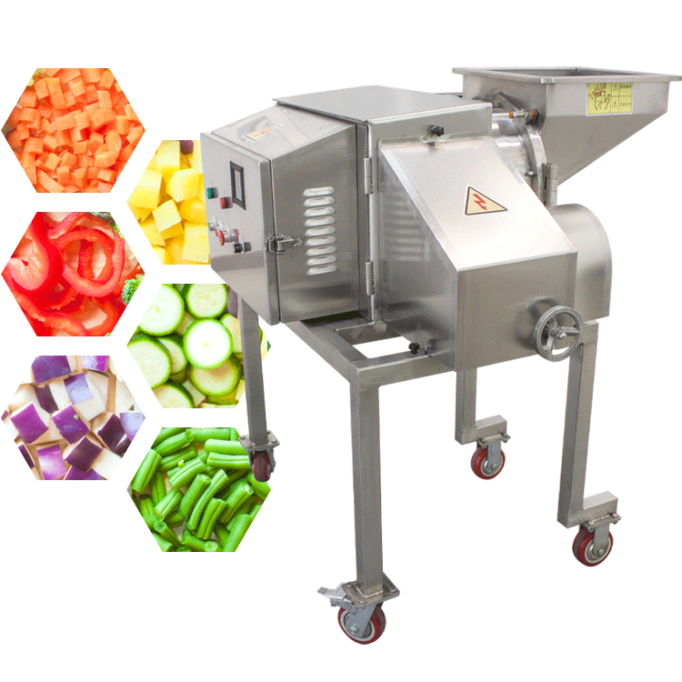 Ligong Fruit Vegetable Cube Cutting Machines Aloe Vera Dicing Machine Commercial Vegetable Shreds Slices Machine