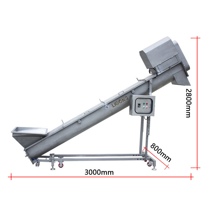 Auger Conveyor Grain Elevator Screw Hoist Grain Suction Machine Conveyor