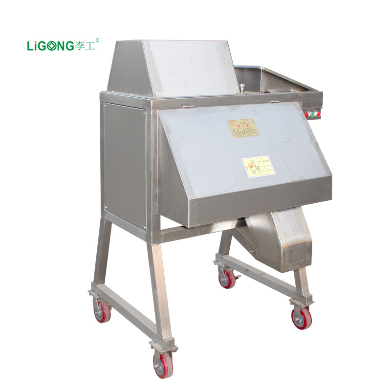 Li-Gong Stainless Steel Cheese Cube Dicing Machine Carrot Cube Making Machine Onion Cutting Machine Made In China