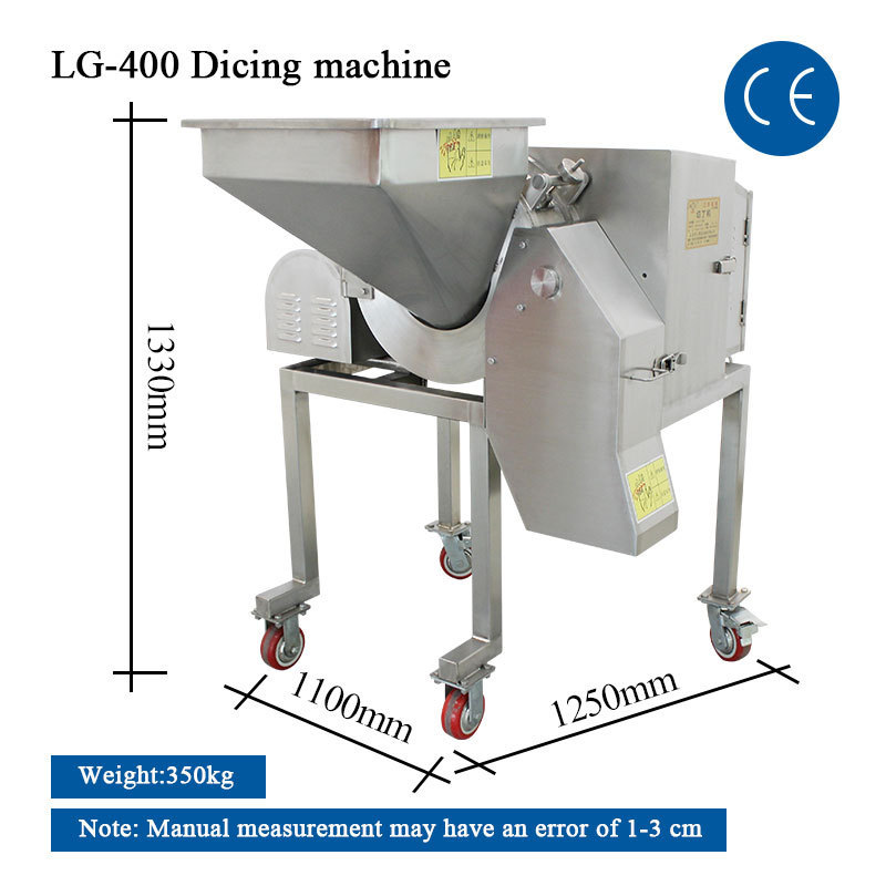 Ligong Fruit Vegetable Cube Cutting Machines Aloe Vera Dicing Machine Commercial Vegetable Shreds Slices Machine