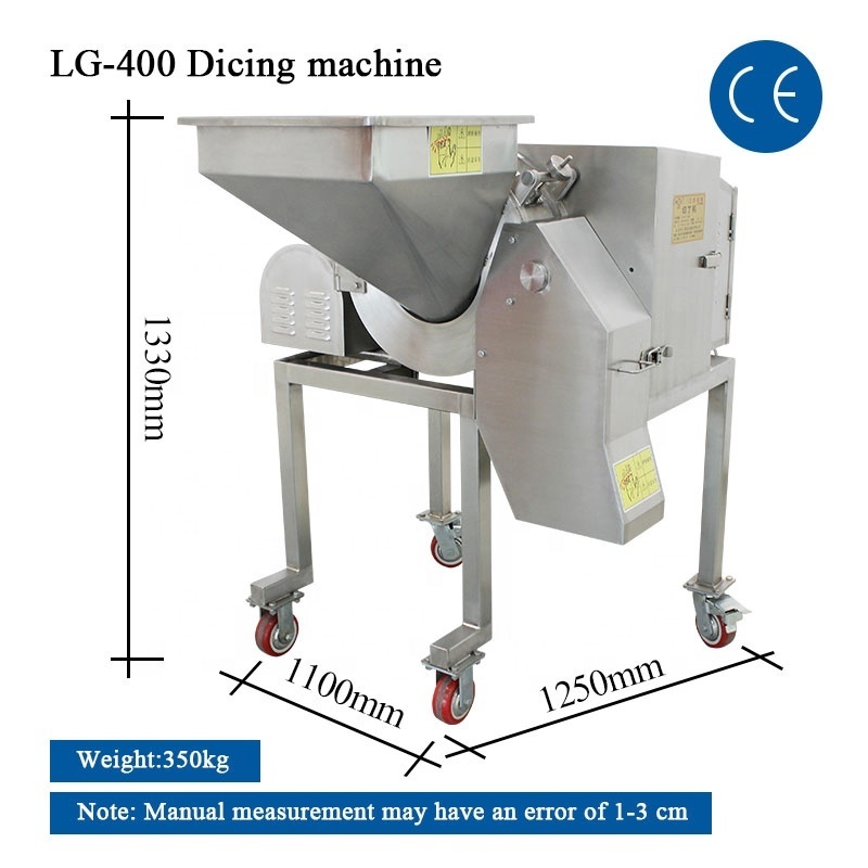 Ligong Easy To Operate Vegetable And Fruit Dicing Machine Potato Fruit Vegetable Machine For Parsley Cucumber