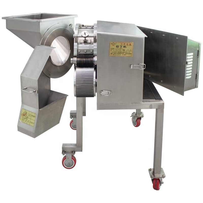 High Productivity Stainless Steel Dicing Cutting Machine Wide Range Uses Automatic Vegetable Cutter Machine Dicer Cube Cutter