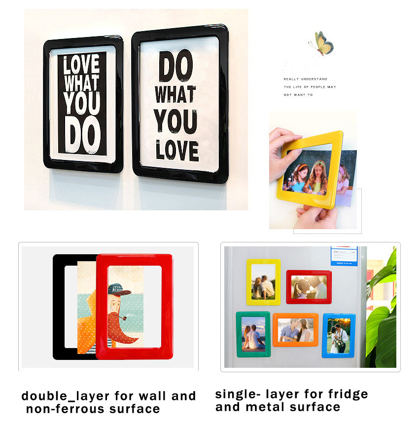 Magnetic Photo Picture Frames  6 X 8