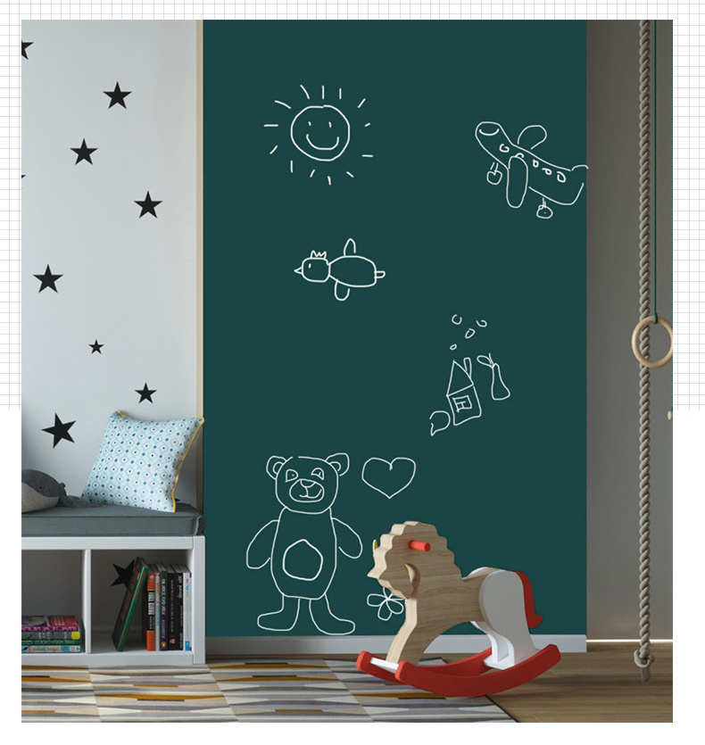 Magnetic Blackboard Magnetic Green Chalkboard Wall Sticker