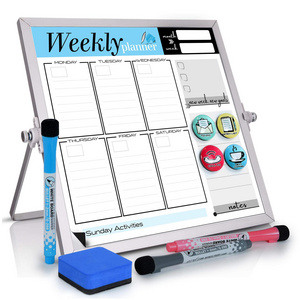 Good Quality Interactive Writing Board Wall Mounted Calendar Whiteboard Dry Erase Aluminium Frame Whiteboard