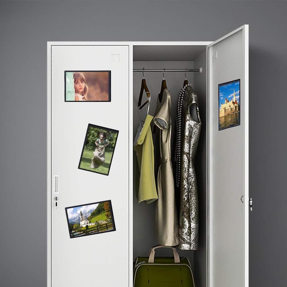 hina Manufacturer Customized Self Adhesive Photo Album Photo Magnet Magnetic Picture Photo Frame For Refrigerator