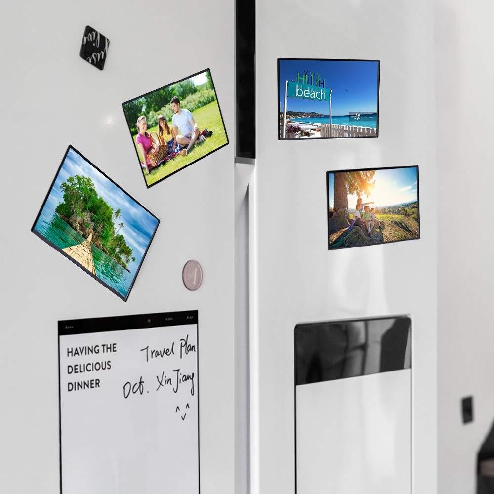 hina Manufacturer Customized Self Adhesive Photo Album Photo Magnet Magnetic Picture Photo Frame For Refrigerator