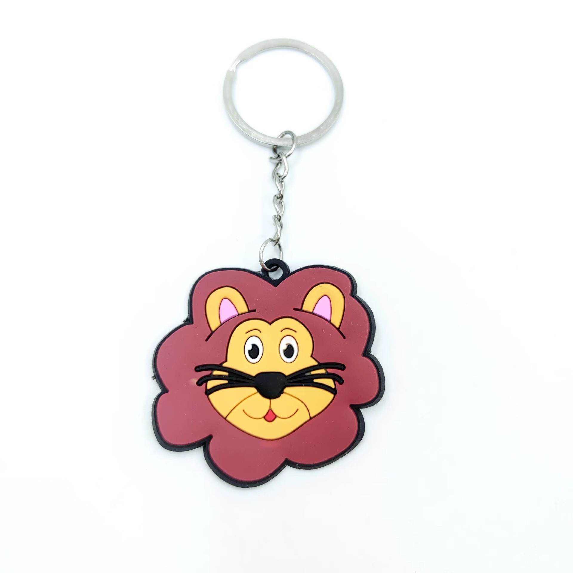 Wholesale Cute Bad Bunny Cartoon Croc Charms Key Ring Custom Promotional Soft PVC Keychains