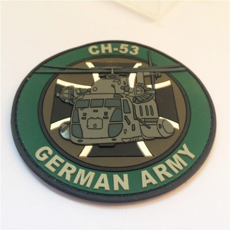 Custom Patches Tactical Combat Emblem PVC Rubber Patch Clothing Handmade Pantone Hook and Loop 2D or 3D DHL EMS UPS TNT FEDEX -