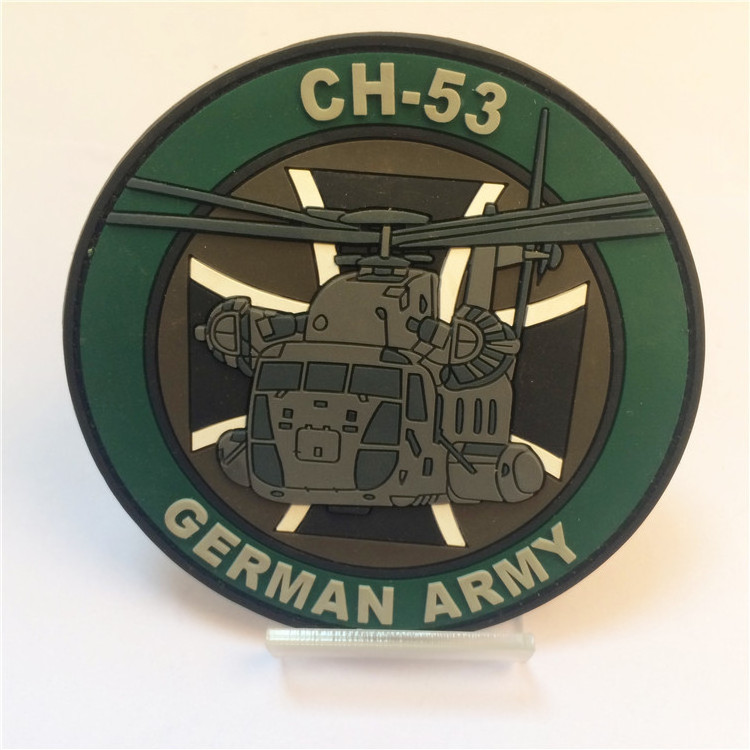 Custom Patches Tactical Combat Emblem PVC Rubber Patch Clothing Handmade Pantone Hook and Loop 2D or 3D DHL EMS UPS TNT FEDEX -