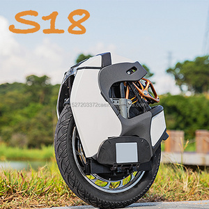 Original KingsongKS S18 Self Balance Electric Scooter 2200W Motor 50km/h Build-in Handle Unicycle One Wheel Skate Board