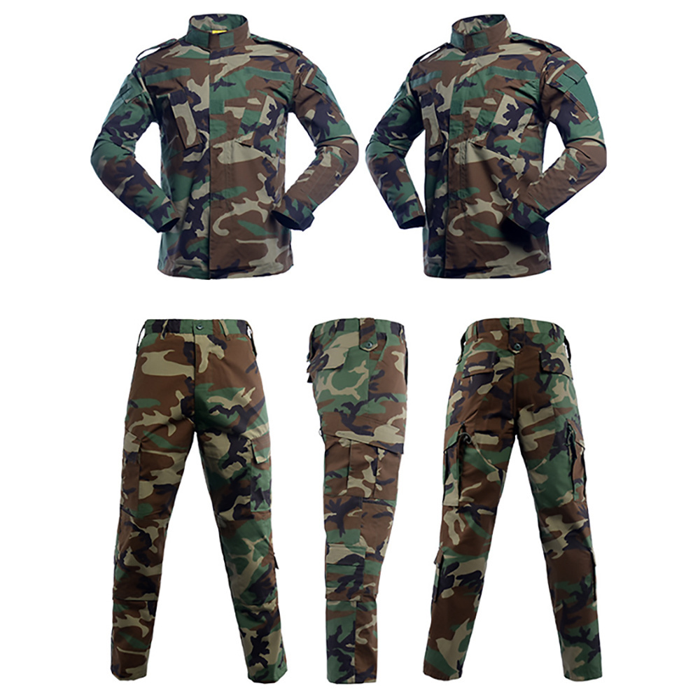 Jungle Camouflage Second Generation ACU Custom Clothing Woodland Security Guard Uniforms