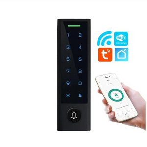 Waterproof Bluetooth Touch Keypad Access Control Door Lock EM Card Reader with Wiegand