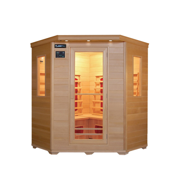 Fashionable design luxury dry steam infrared sauna room