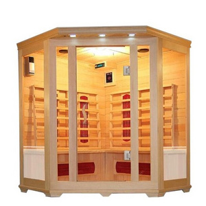 Fashionable design luxury dry steam infrared sauna room