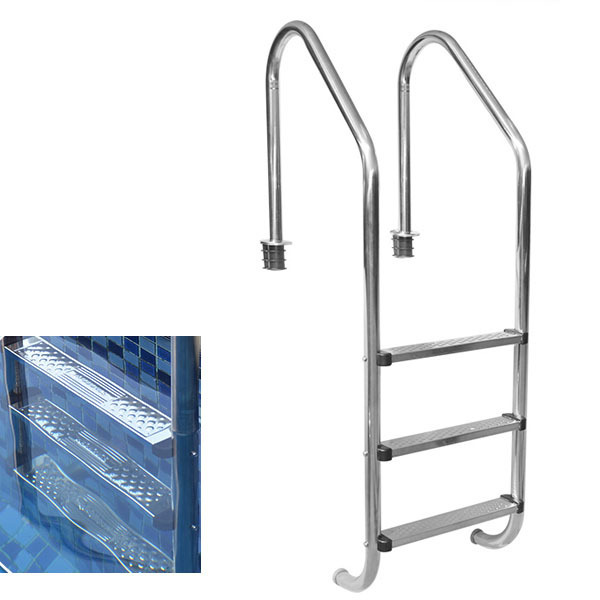 Anti-slip stainless steel swimming pool ladder for sale