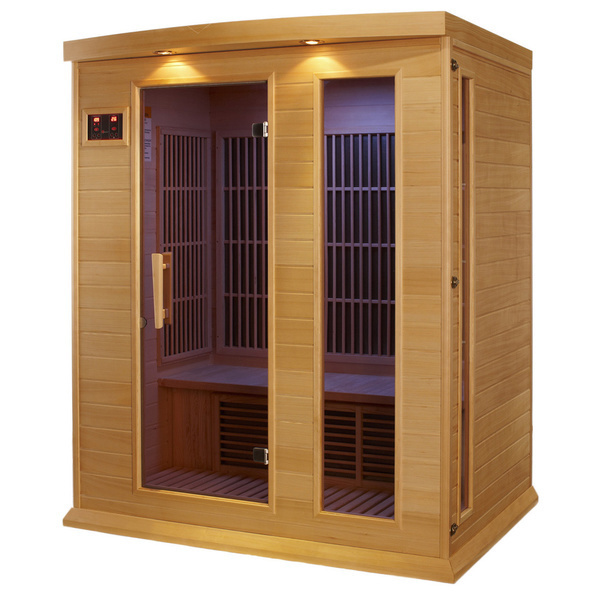 Fashionable design luxury dry steam infrared sauna room