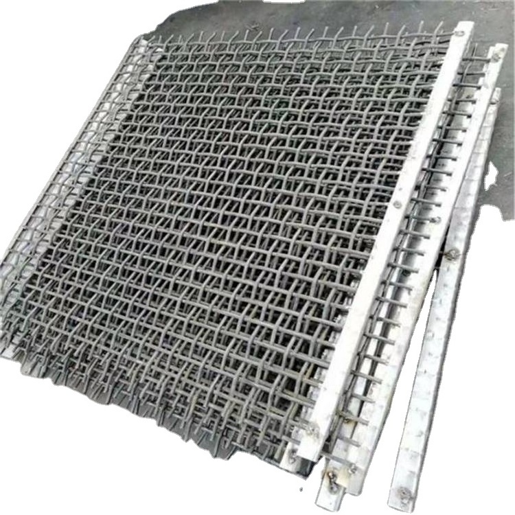 Stainless Steel Vibrating Screen Mesh Quarry Mining Screen Mesh Crimped Wire Mesh Screen