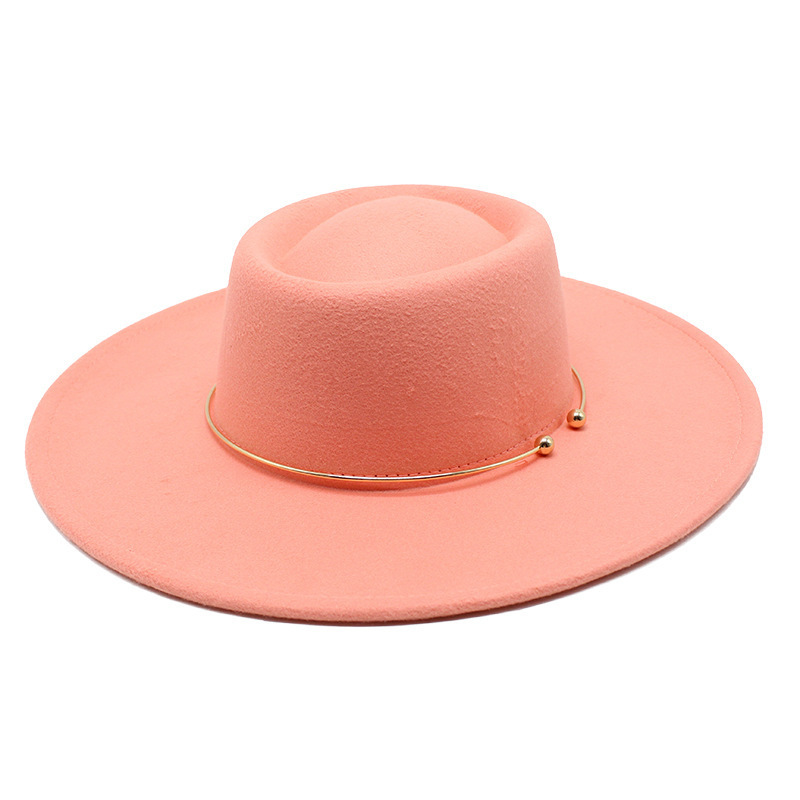 Fashion For Women  Men Chapeau Fedora Pour Homme Set Fashion   Felt Wide Brimmed  Mexico Fedora Hats Wholesale