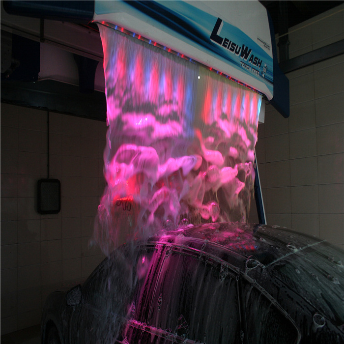 Leisu wash 360  Plus car wash machine automatic touchless robotic car  washig system tecnologia unmanned wash detailing