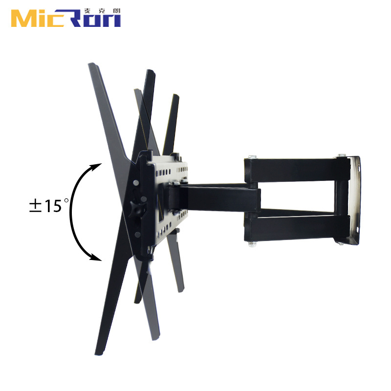 Heavy Duty Double Arm LCD Stand Swivel Bracket For 32