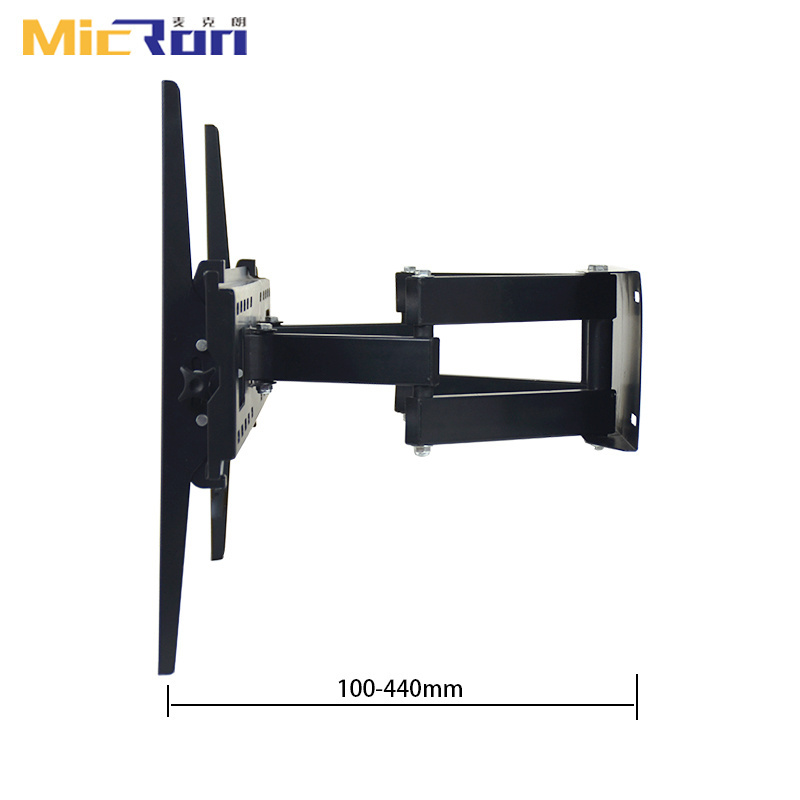 Heavy Duty Double Arm LCD Stand Swivel Bracket For 32