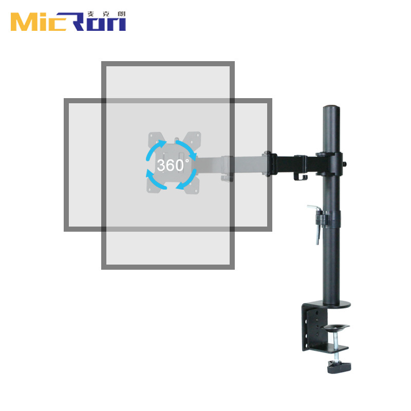 Sot Selling LCD Display Bracket Swing 27 Inch VESA 100mm To 100mm Monitor Desk Mount Stand