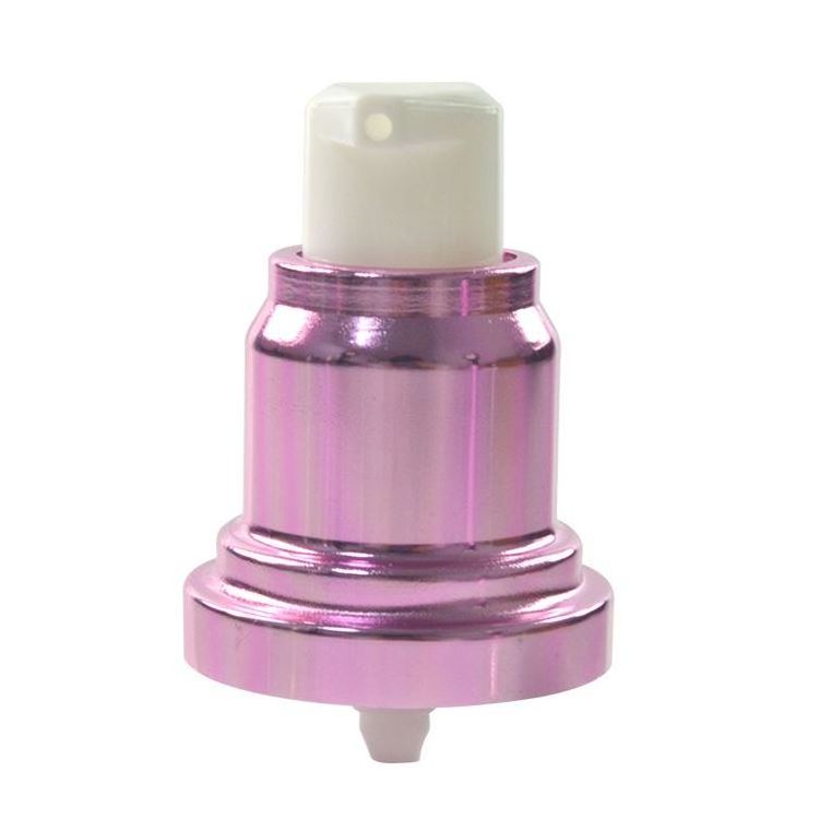 Cosmetic packaging gold silver pink purple white 15ml 30ml 50ml 100ml plastic lotion airless pump bottle