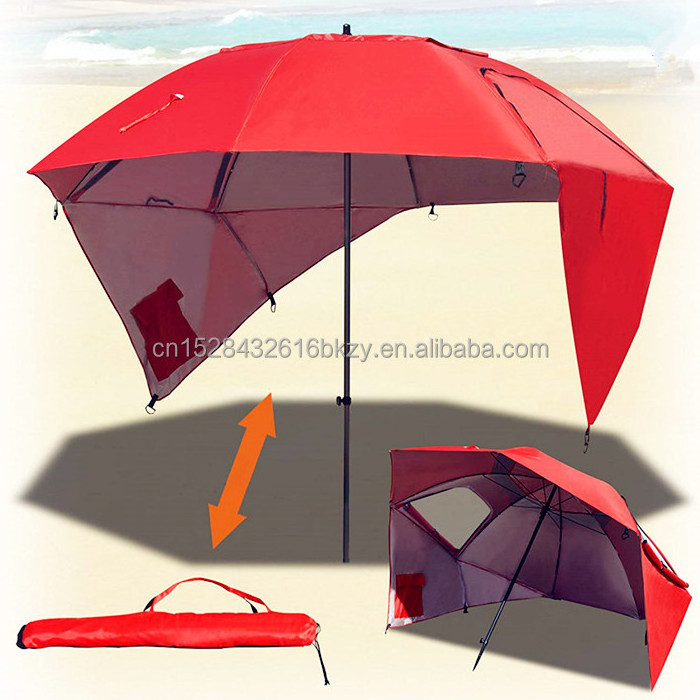 Beach Tent shelter umbrella UPF 50+ Pop Up Sun Shelter Umbrella Portable Out