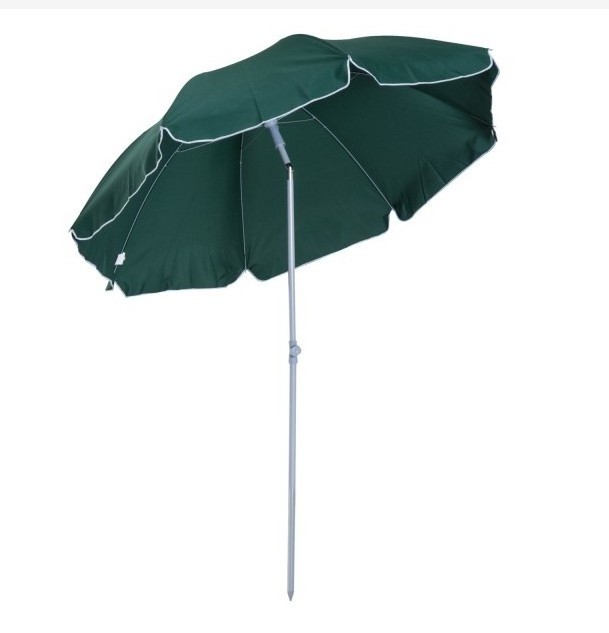 Factory cheap price luxury adjustable beach umbrella for market with 8 ribs