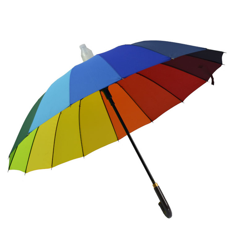 Straight No Drip Umbrella,Rain Umbrella with Plastic Cover