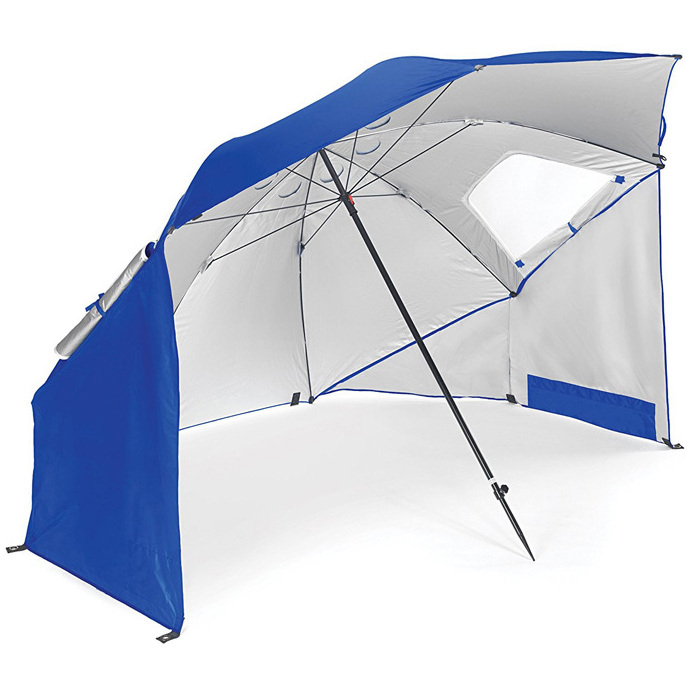 Super-Brella SPF 50+ Sun and Rain Canopy Umbrella for Beach and Sports Events