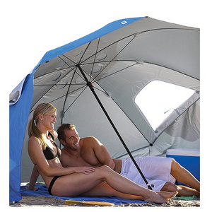 Super-Brella SPF 50+ Sun and Rain Canopy Umbrella for Beach and Sports Events