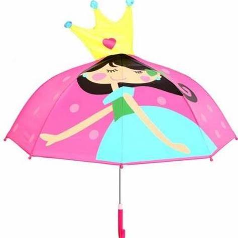 Customized Cartoon Princess Pattern Kid Child Straight Umbrella For Girl