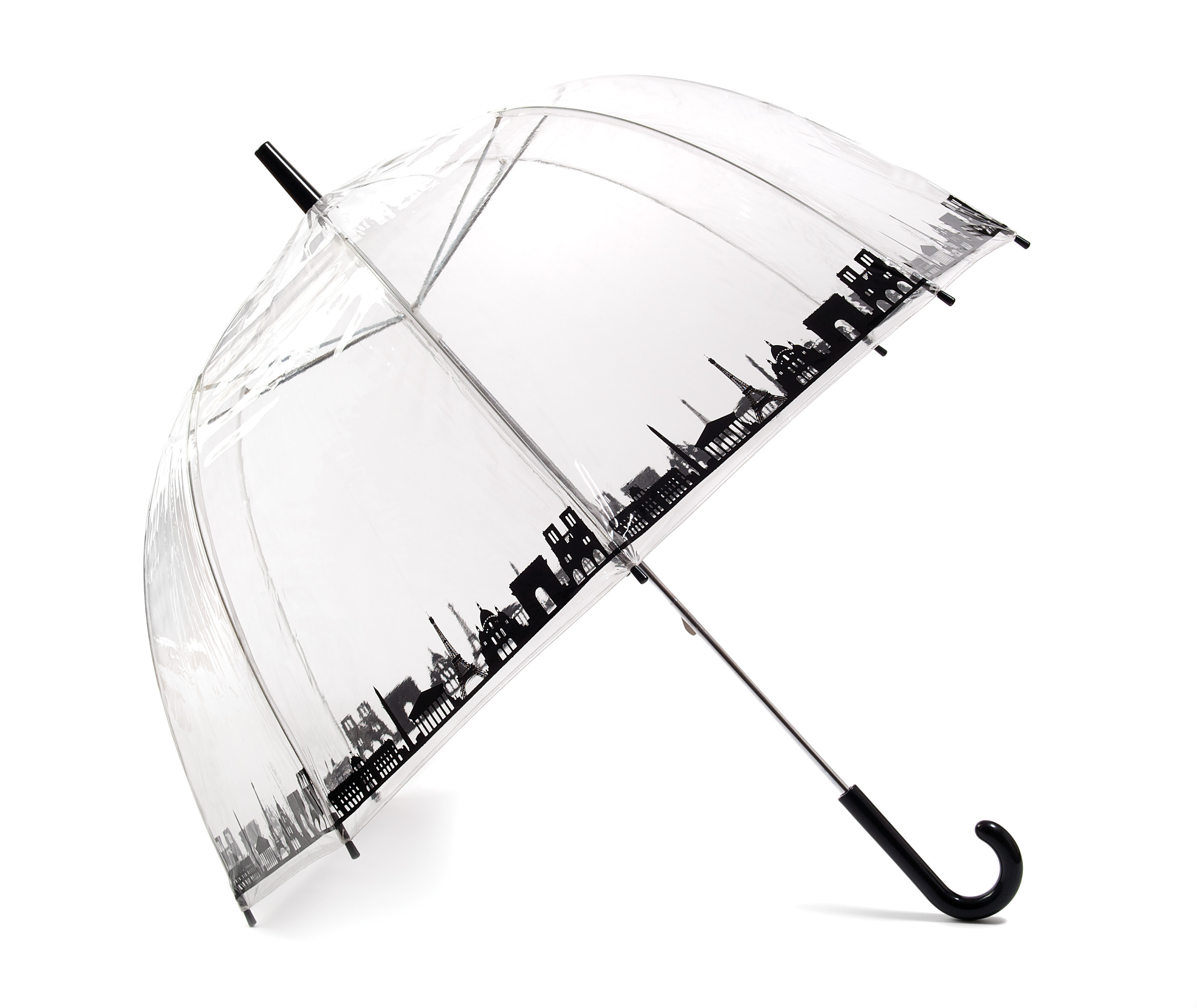 21 inch 8 panel Customized color wholesale clear transparent Umbrella straight