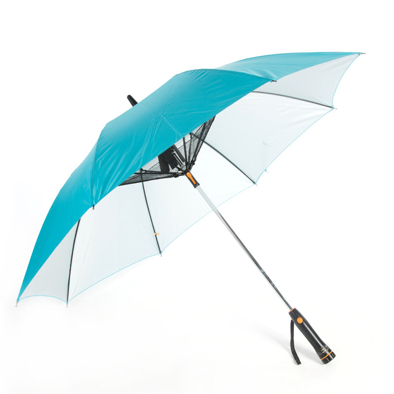 UV Sun protection Umbrella with Built In fan to keep your summer cooling