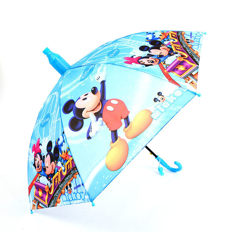 Custom Animal Design Straight Umbrella for Kids and Adults New Innovation with Plastic Sleeve for Travel