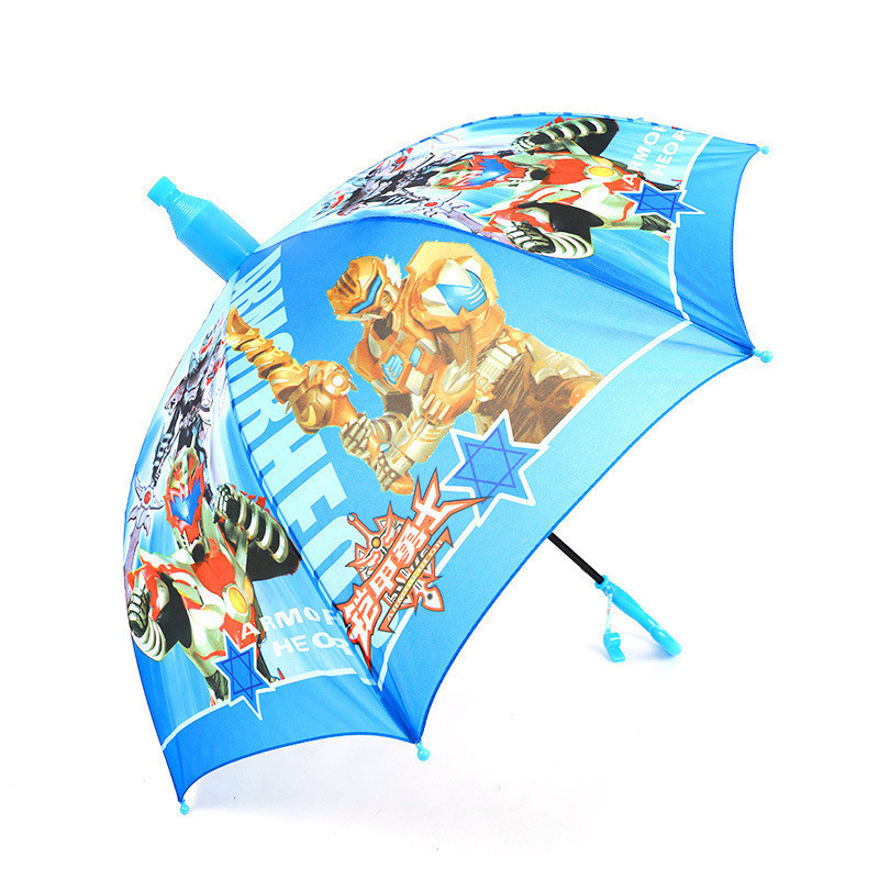 Custom Animal Design Straight Umbrella for Kids and Adults New Innovation with Plastic Sleeve for Travel