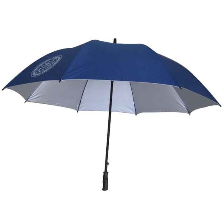 23 inches 10k ribs fiber glass auto open and close umbrella with Leather pouch and gift