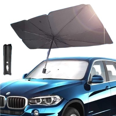 Windshield Sun Shade Foldable Car Front Window Sunshade for Most Sports Cars SUV Truck- Best Heat Shield Reflector Cover