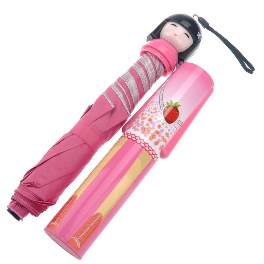 Creative Personalized Perfume Bottle umbrella Cute Japanese Girl kawai,doll umbrella