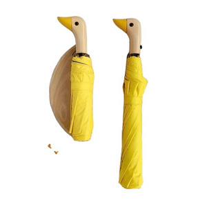 Original duck head umbrella, special animal handle umbrella